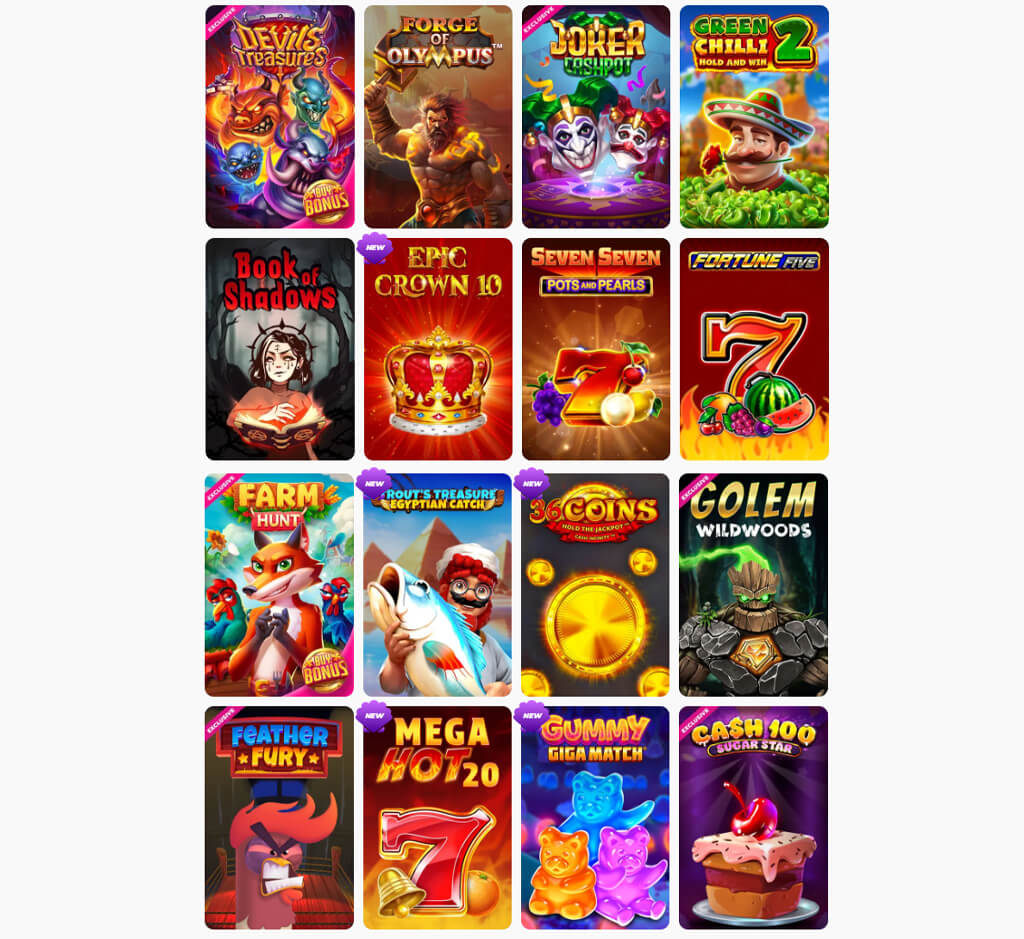 Slot di Posido su PC Slot di Posido su PC